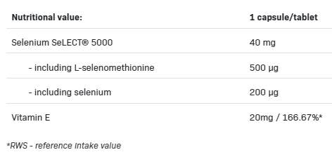 Селен 200 | Select® 5000 - 100 капсули