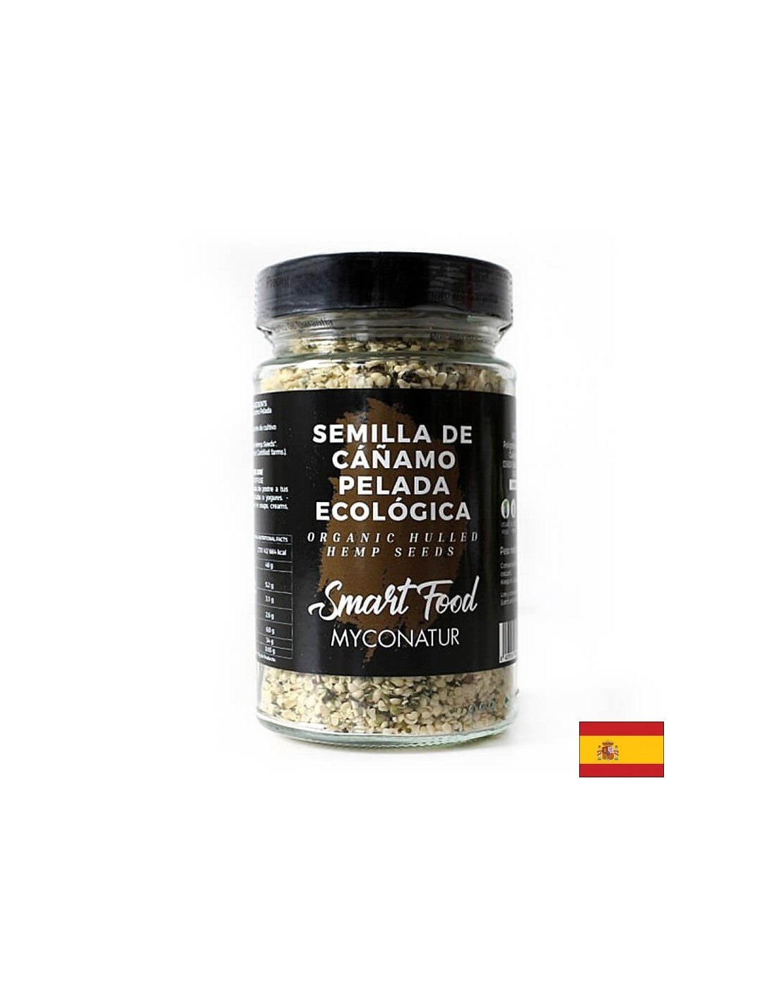 Белено био конопено семе - Semilla de canamo pelada, Био, 200гр <tc>Myconatur</tc>