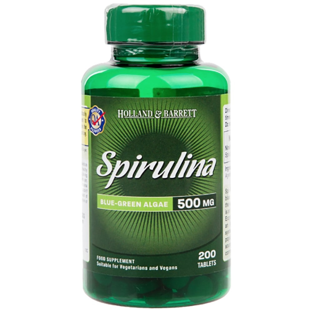 Spirulina 500 mg - 200 таблетки