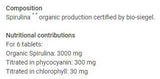 Спирулина | Веган BIO 500 mg - 100 таблетки