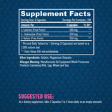 Спорт BCAA 2: 1: 1 500mg / 200 капачки