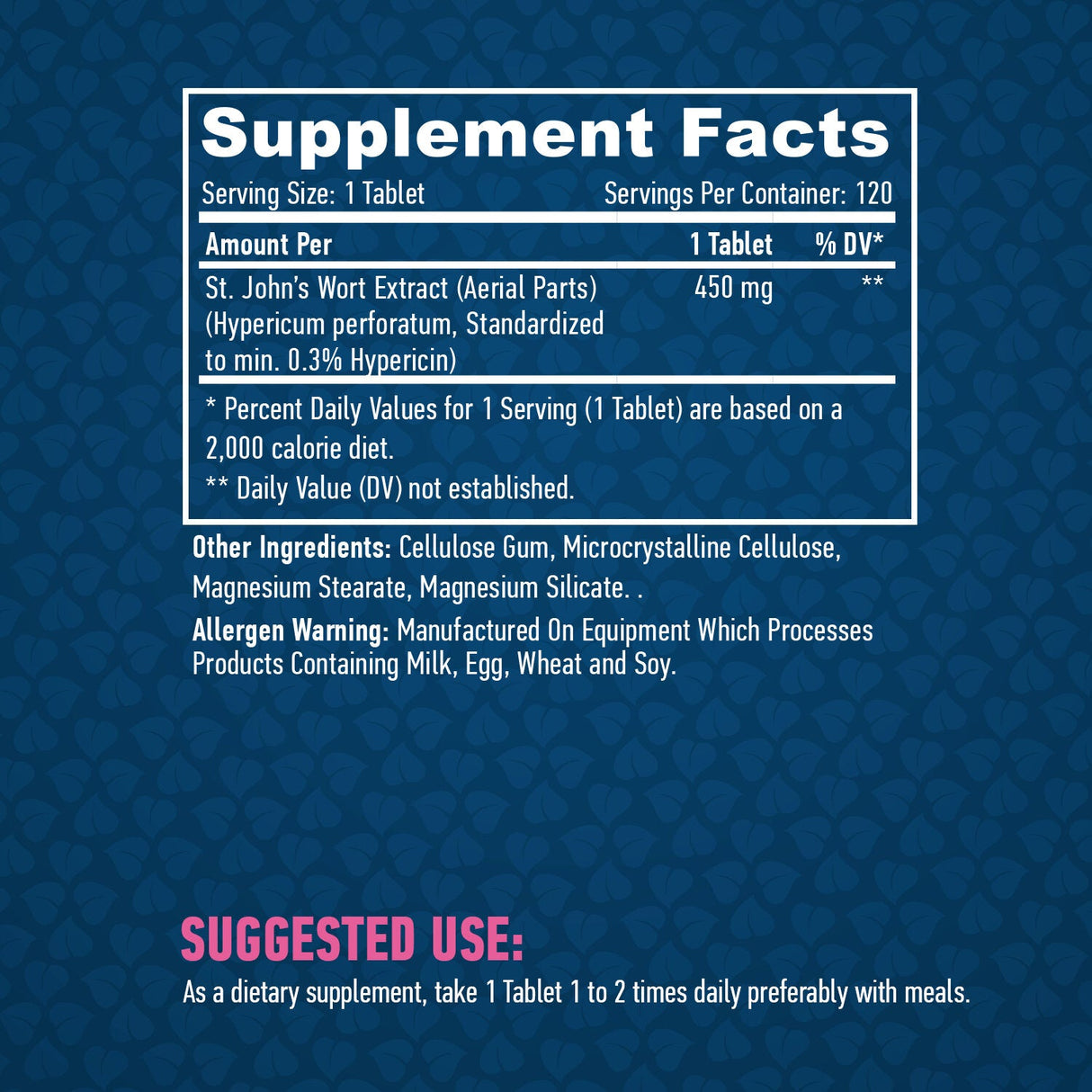 Св. Йоан кантарион 450mg / 120 раздели