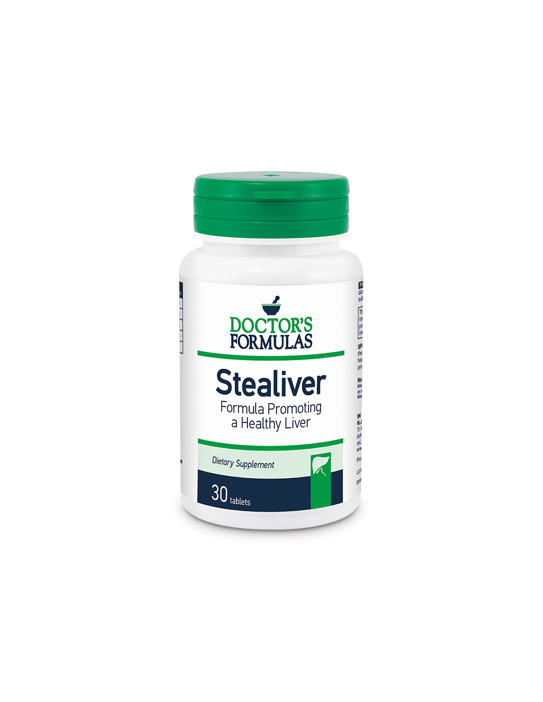 Формула за здрав черен дроб - Ste<tc>Alive</tc>r, 30 табл. Doctor's Formulas