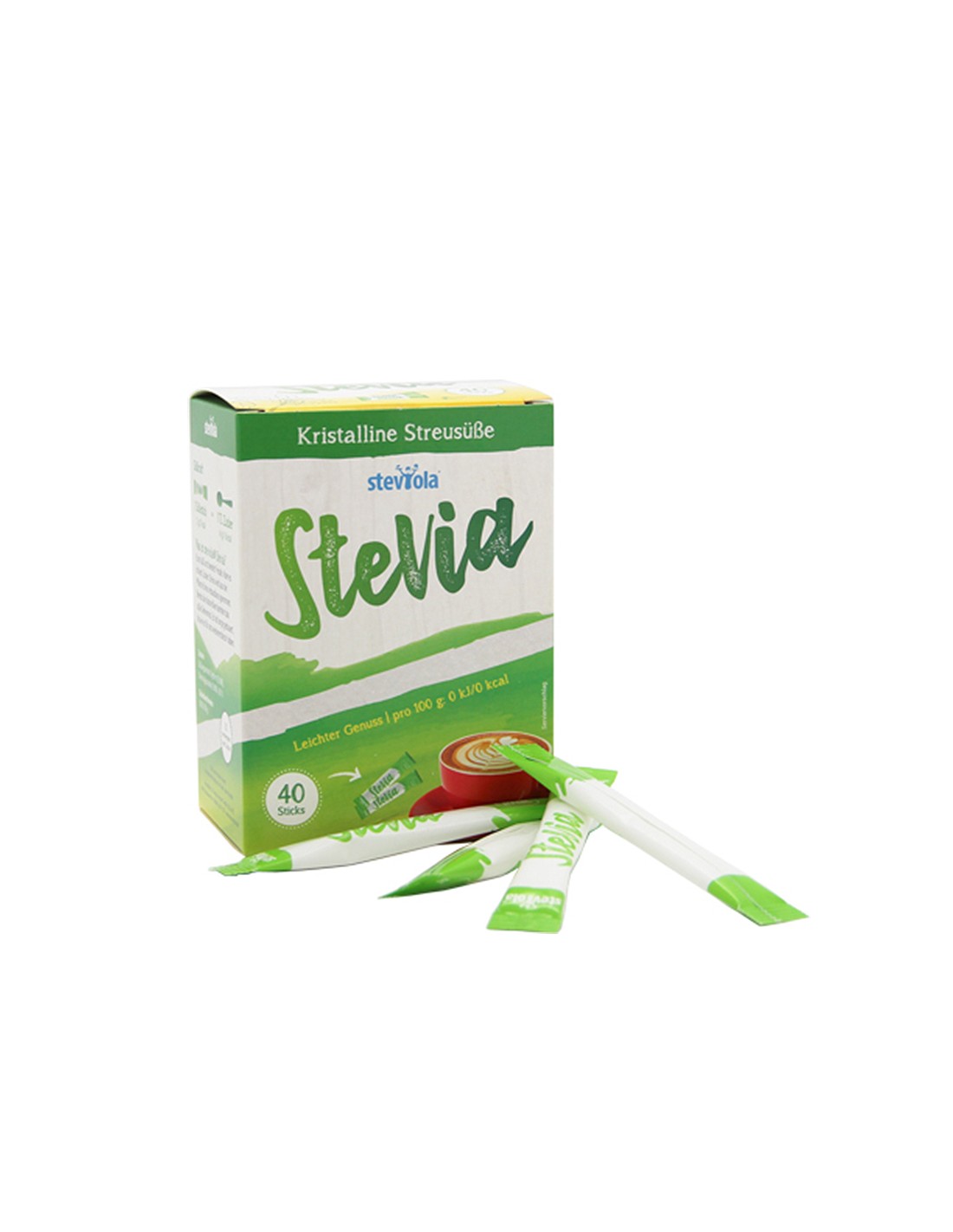 Stevia - Steviola, 40 индивидуално обвити сашета