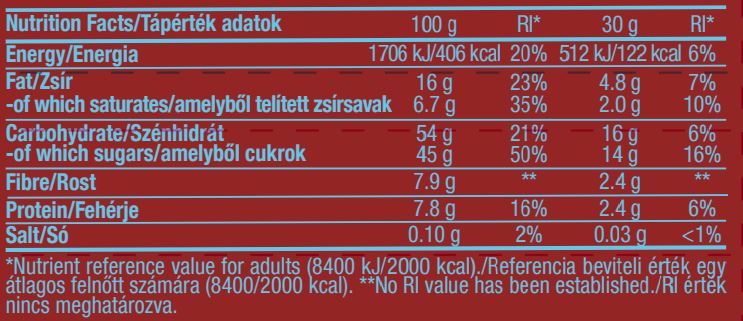 Супер плодов бар/24 х 30 g