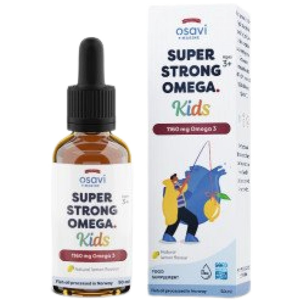 Супер силен течен омега деца 1160 mg - 50 ml