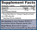 Калий с продължително освобождаване 99mg. / 100 VCAPS.