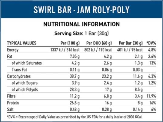 Вихър | Duo Protein Bar - 60 грама