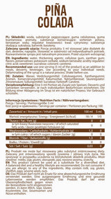 Сироп нула калория | Pina Colada 500 ml