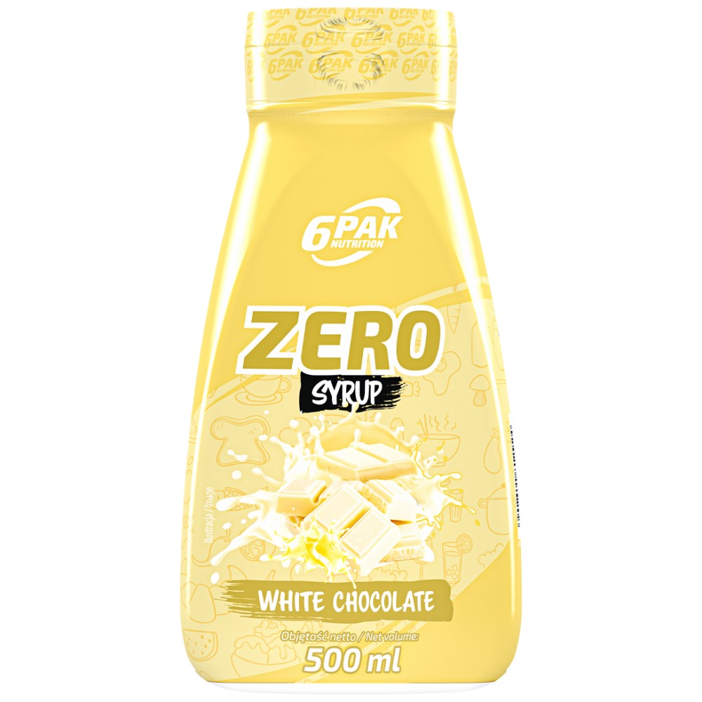 Сироп нула - бял шоколад - 500 ml
