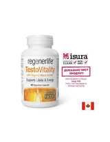 Мъжката формула на Testovitality Regenerlife ™ - тестостерон, енергия и мъжка жизненост, 60 капсули