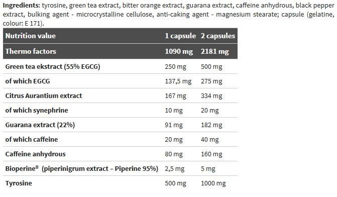 Thermo Speed ​​Extreme - 120 капсули