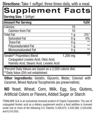 Tonalin ® CLA 1200mg. / 90 Softgels