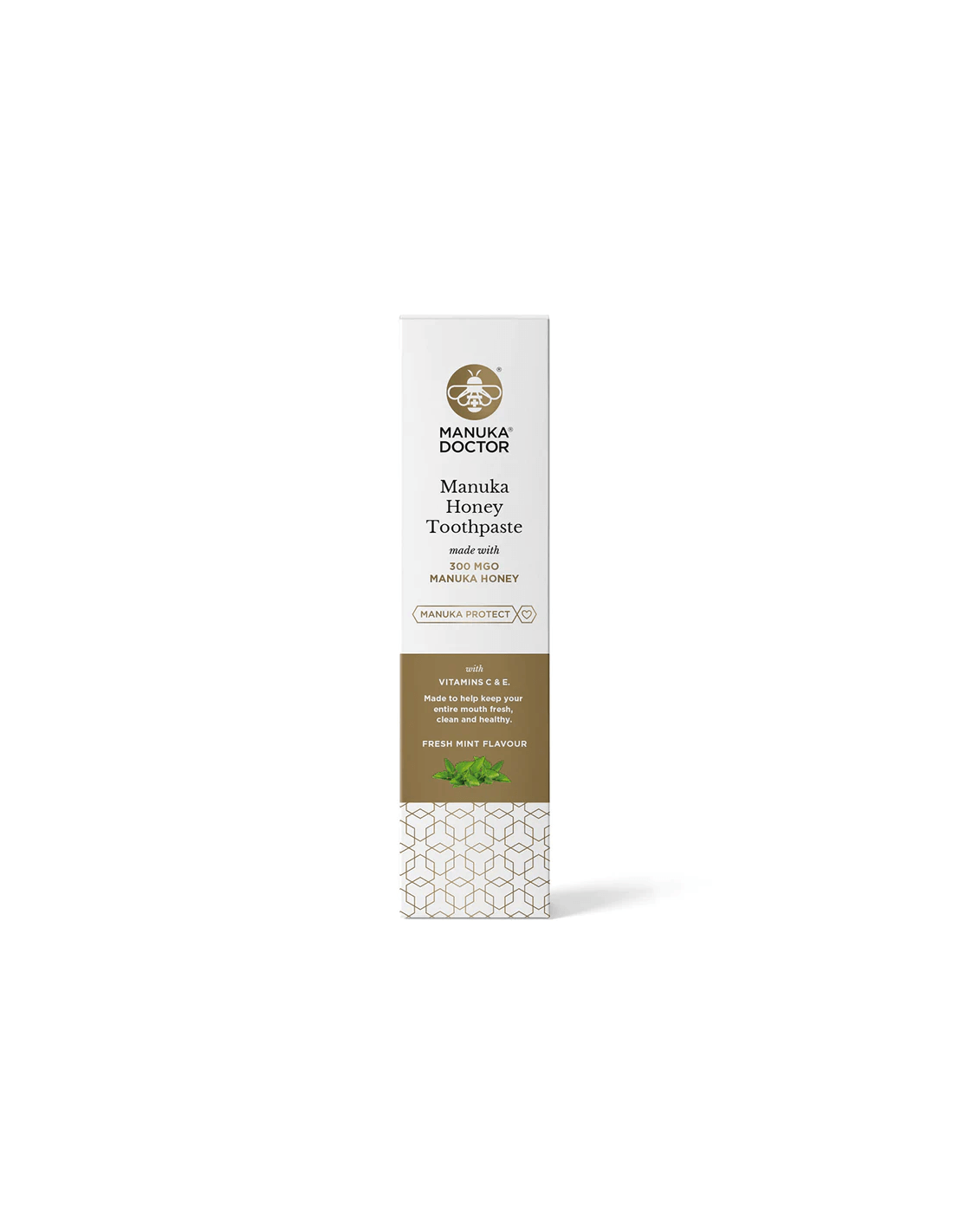 Паста за зъби, направена с 300 mgo manuka мед - паста за зъби с мед Manuka, 100 ml