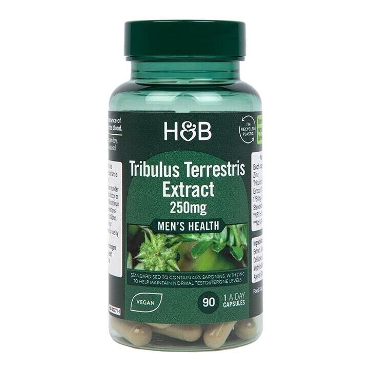 Зъбите на баба (екстракт от Tribulus terrestris) 250mg 90 капсули Holland & Barrett