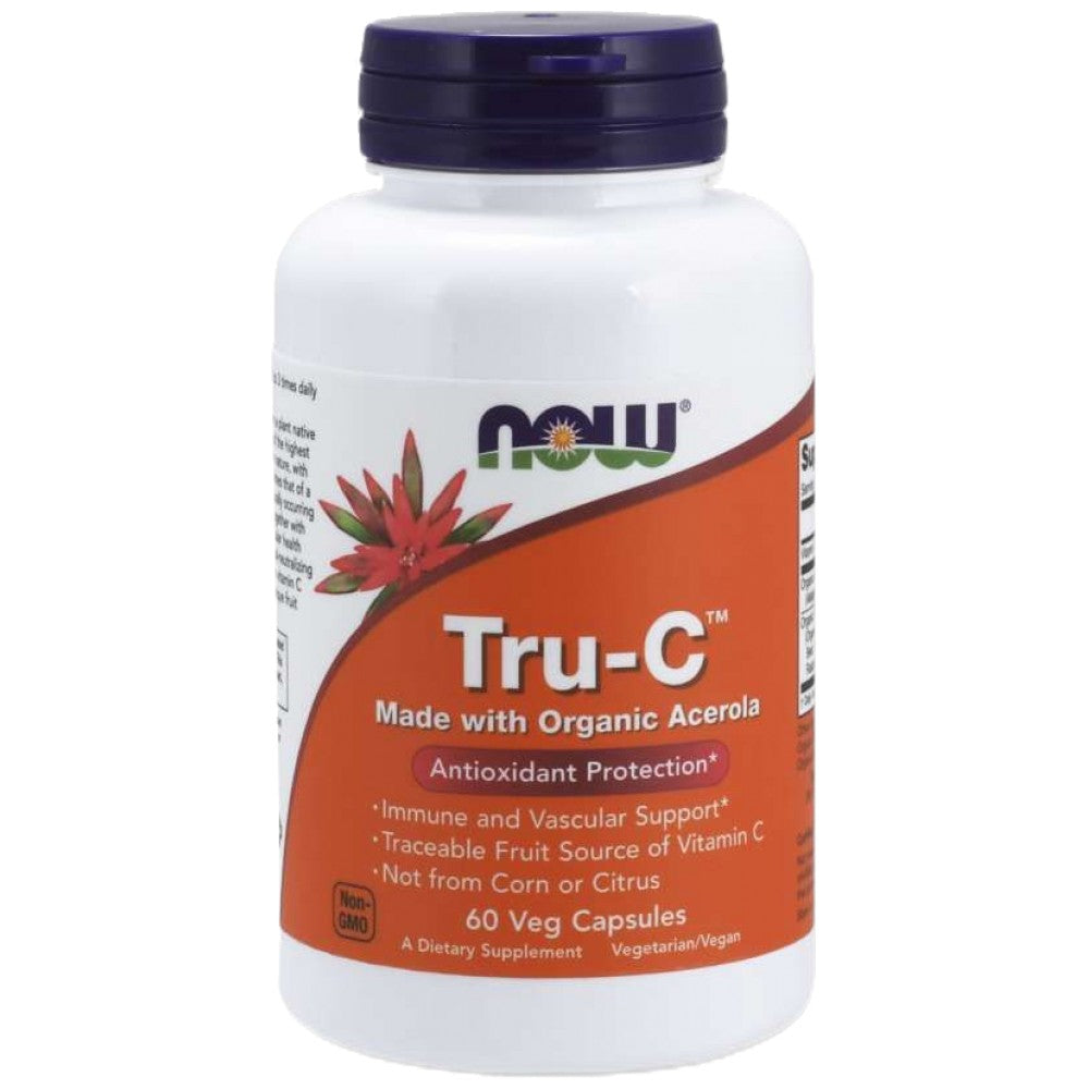 Tru-C | 100 mg витамин С от ацерола - 60 капсули