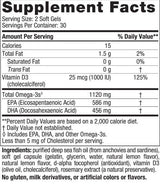 Ultimate Omega 2x Mini 1120mg | С витамин D3 - 60 гел капсули