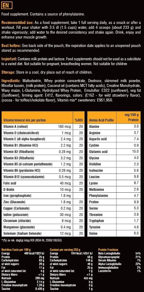 Масивна масова печалба - 7000 грама