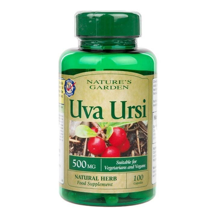 Bearberry (UVA Ursi) 500mg 100 капсули Holland & Barrett