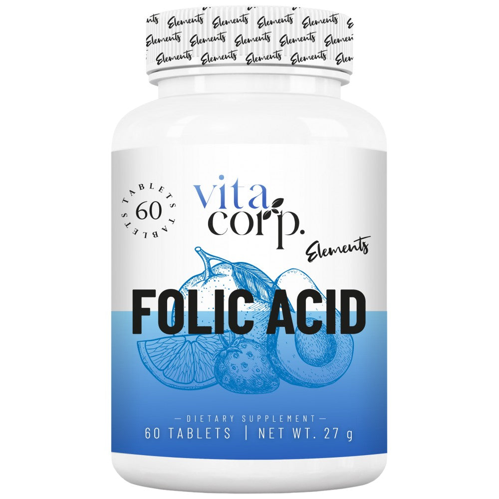 Фолиева киселина 500 mcg - 60 таблетки
