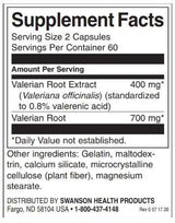 Валерийски екстракт от корен 400 mg - 120 капсули