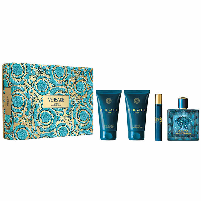 <tc>VERSACE</tc> Eros Eau De Parfume Spray 100ml Комплект 4 бр