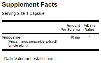 Винпоцетин 10 mg - 90 капсули