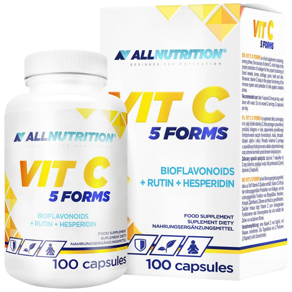 Vit c 5 форми | Матрица с витамин С - 100 капсули
