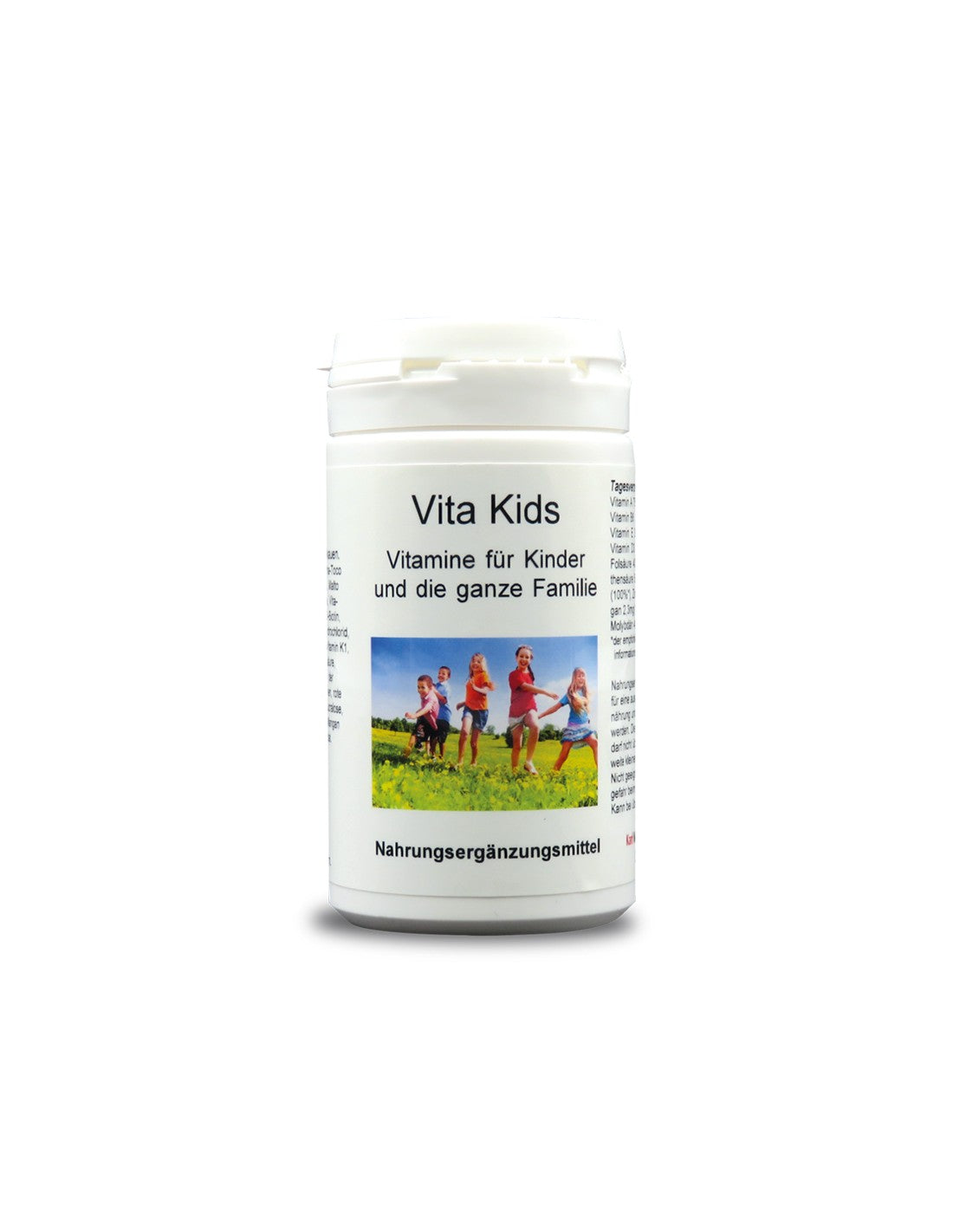 Vita Kids - Витамини за деца, 60 дъвчащи таблетки със <tc>Karl Minck</tc> вкус на малина