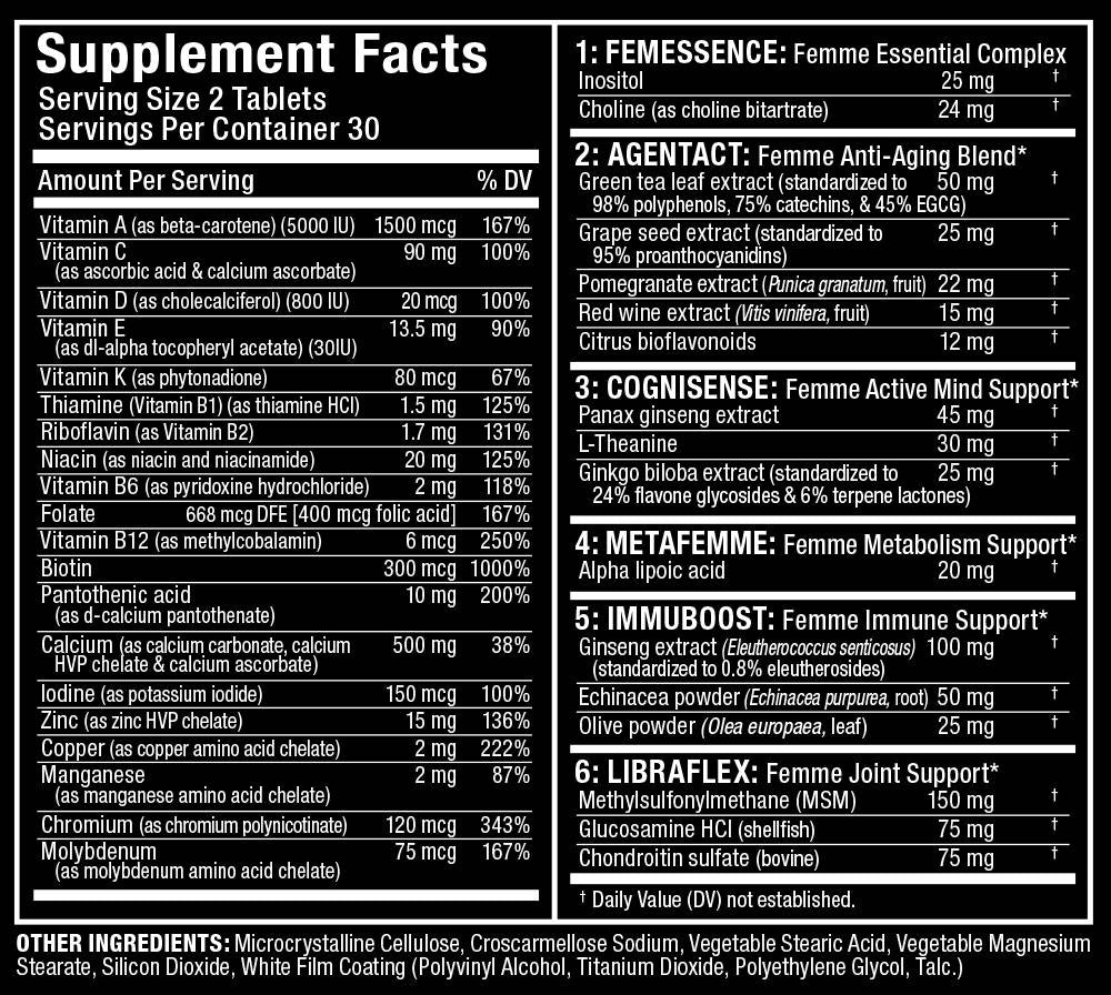 Vitaform / Premium Multi -Vitamin за жени - 60 таблетки