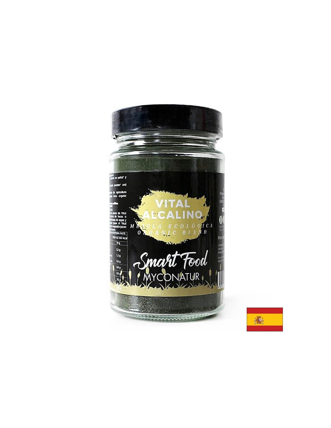 Vital alcalino, Bio - Смес от органични водорасли за алкален баланс, 180 g <tc>Myconatur</tc>