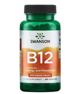 Витамин В -12 500 MCG - 250 капсули