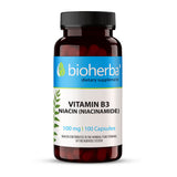 Витамин В3 | Ниацин 100 mg - 100 капсули