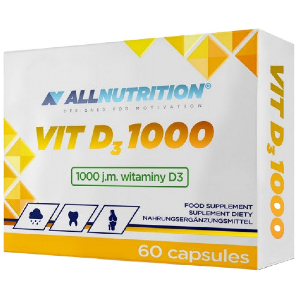 Витамин D3 1000 IU 60 гел капсули