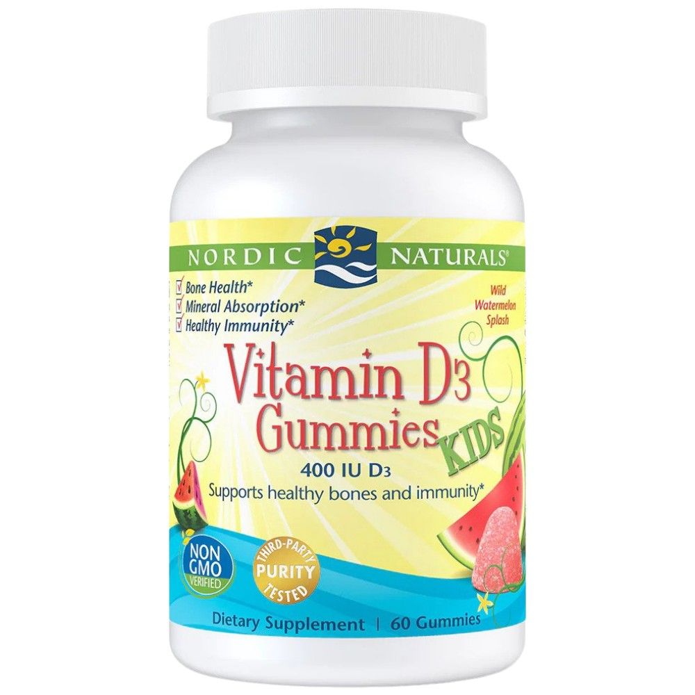 Витамин D3 Gummies Kids 400 IU - 60 Gummies