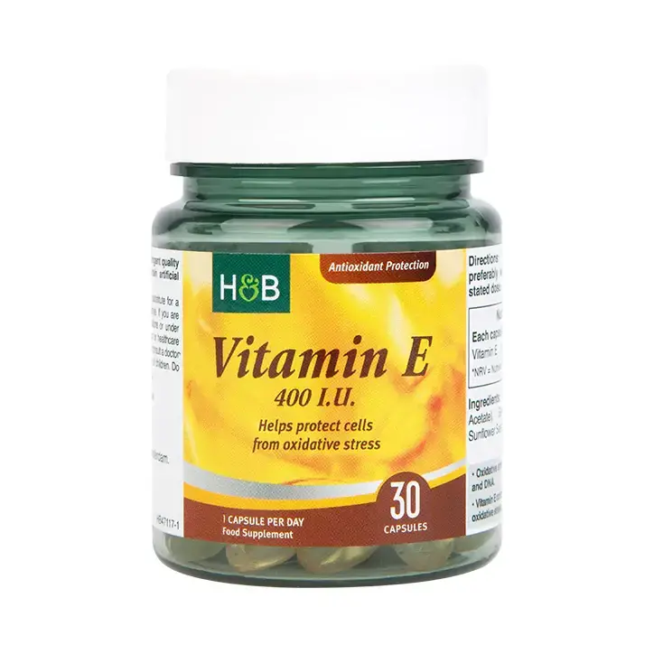 Витамин Е (витамин Е) 400 IU 30 капсули Holland & Barrett