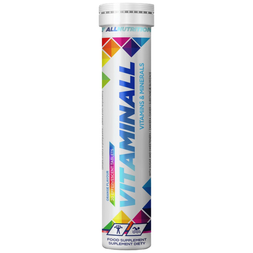 Vitaminall | Ефервесцентни мултивитамин - 20 разтворими таблетки