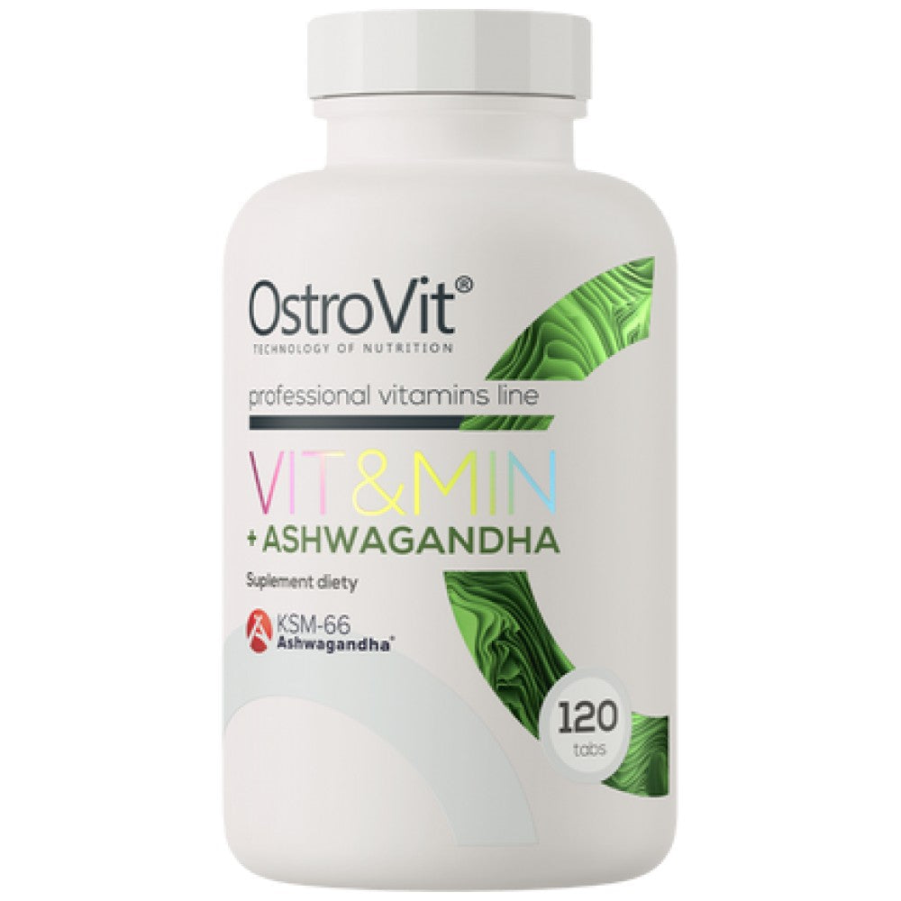 Vitandmin + Ashwagandha | Мултивитамин формула + KSM-66® 120 таблетки