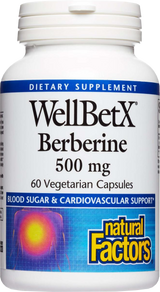 Wellbetx берберин 500 mg - 60 капсули