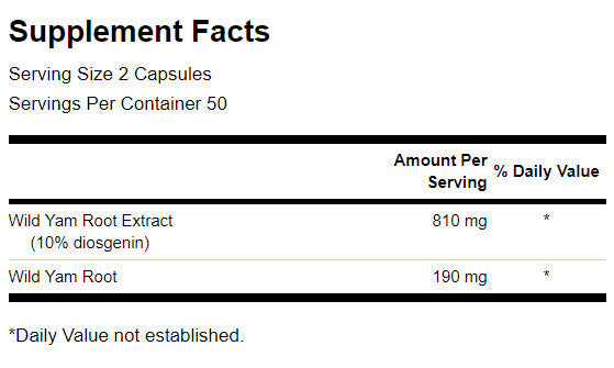 Див ям корен 405 mg - 100 капсули
