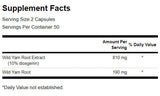 Див ям корен 405 mg - 100 капсули
