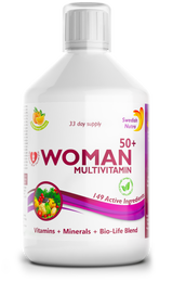 Жени 50+ мултивитамини за жени с колаген 1497 mg - 149 активни съставки /500 ml /