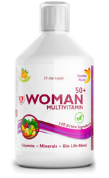 Жени 50+ мултивитамини за жени с колаген 1497 mg - 149 активни съставки /500 ml /