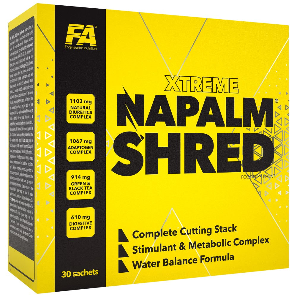 Xtreme Napalm Shred | Пълна стека за рязане - 30 опаковки