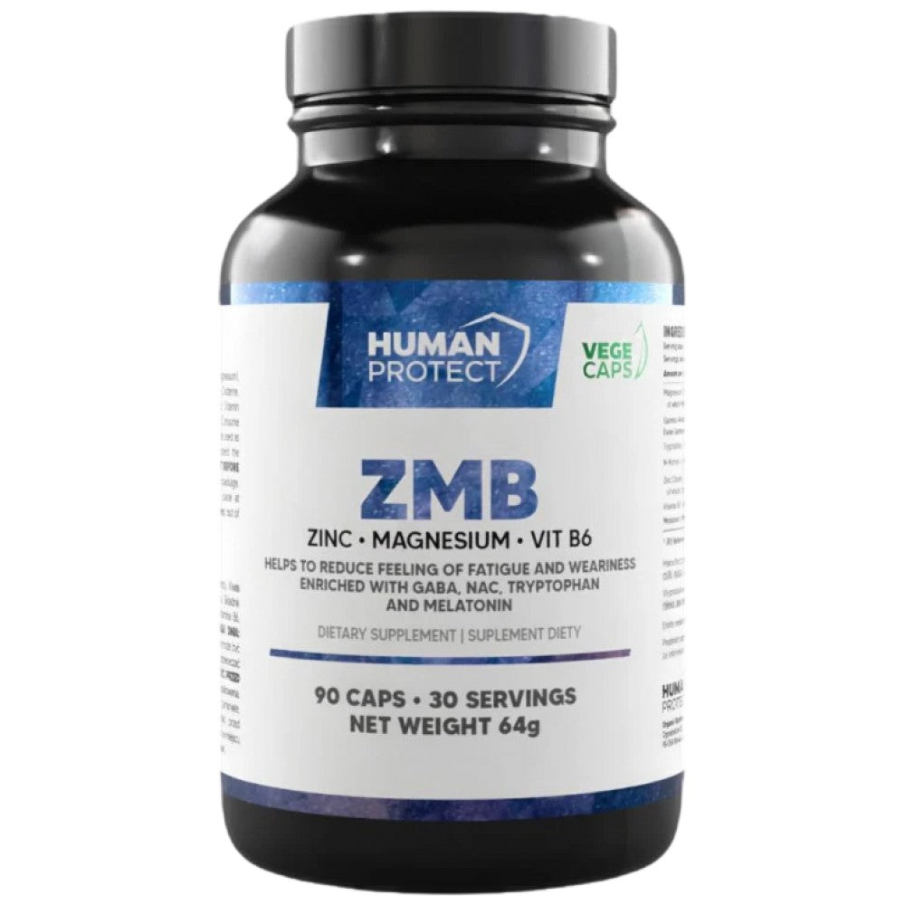 ZMB | Цинк, магнезий и B6 - 90 капсули