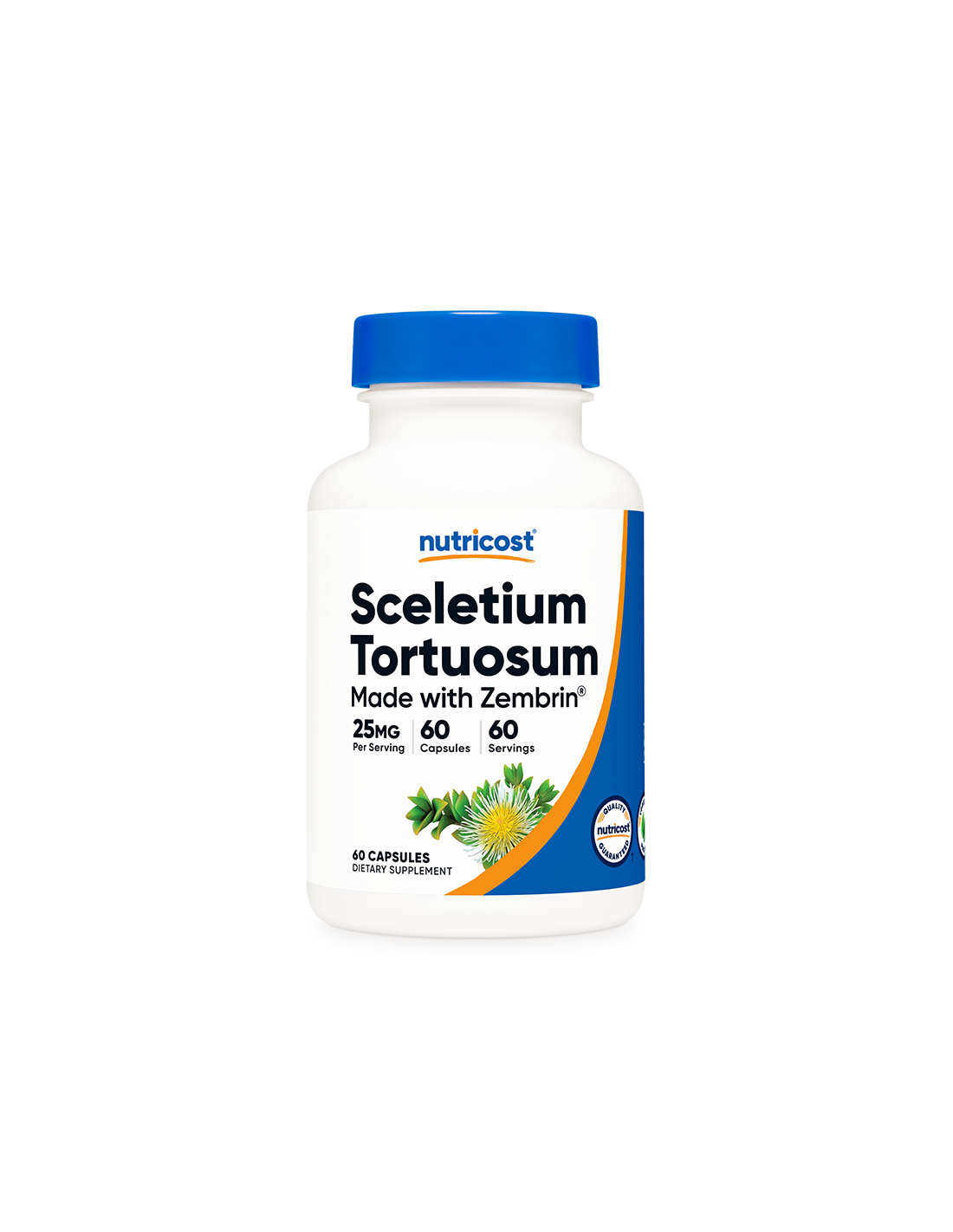 Стрес и тревожност - Zembrin (Sceletium tortuosum), 25 mg x 60 капсули <tc>Nutricost</tc>