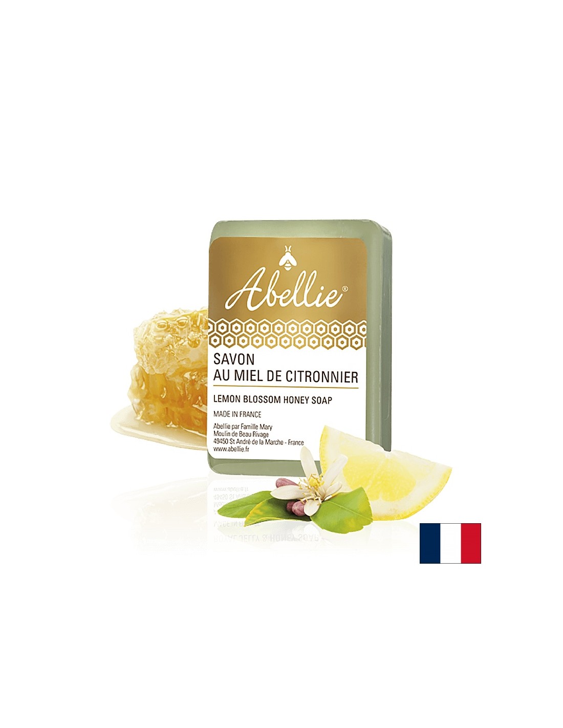 Лимонов цвят мед сапун - Abellie Savon Au Miel de Citronnier, 100 g
