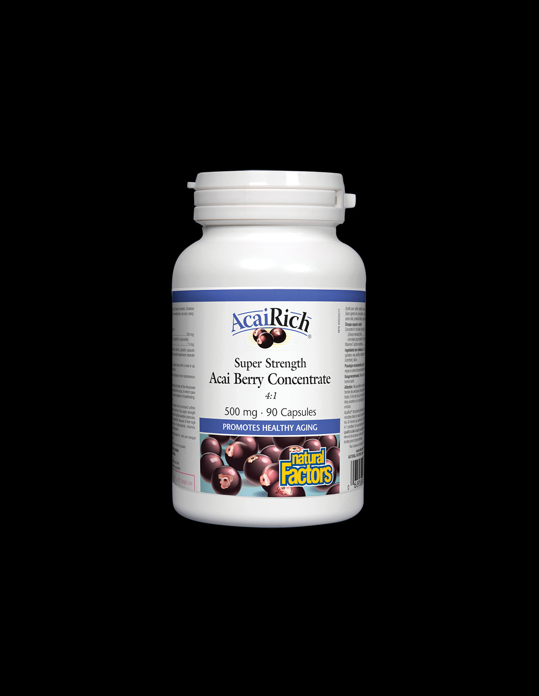 Acai Berry Concentrate 4: 1 500 mg - 90 капсули