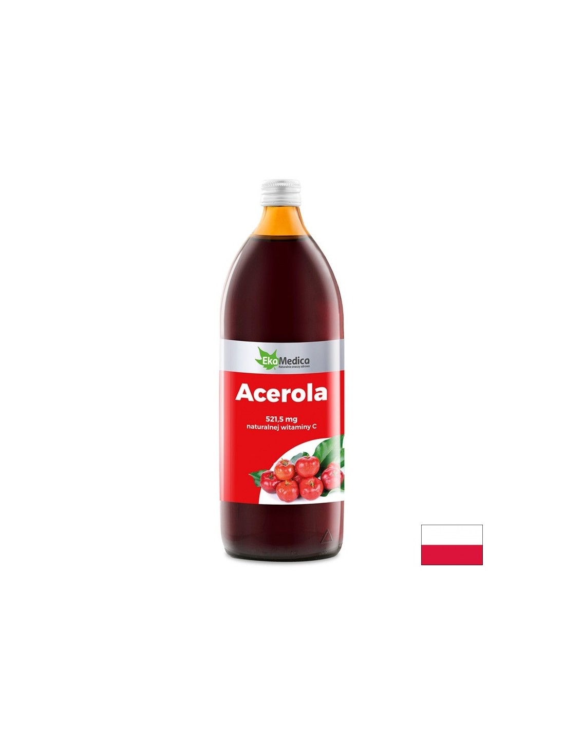 Acerola (естествен витамин С) x 1 L Ekamedica