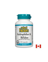 Acidophilus & Bifidus | 5 милиарда активни клетки - 90 капсули